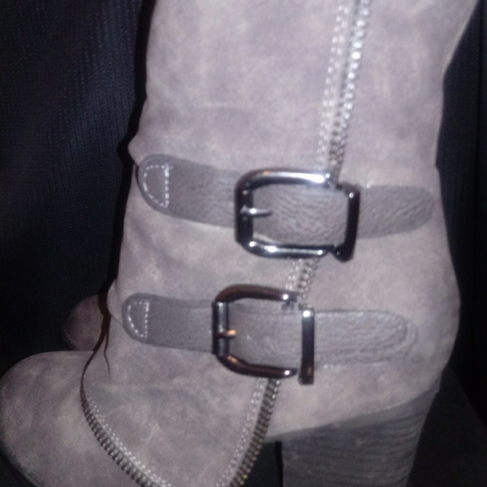 Women's Suede Knee High Boots
